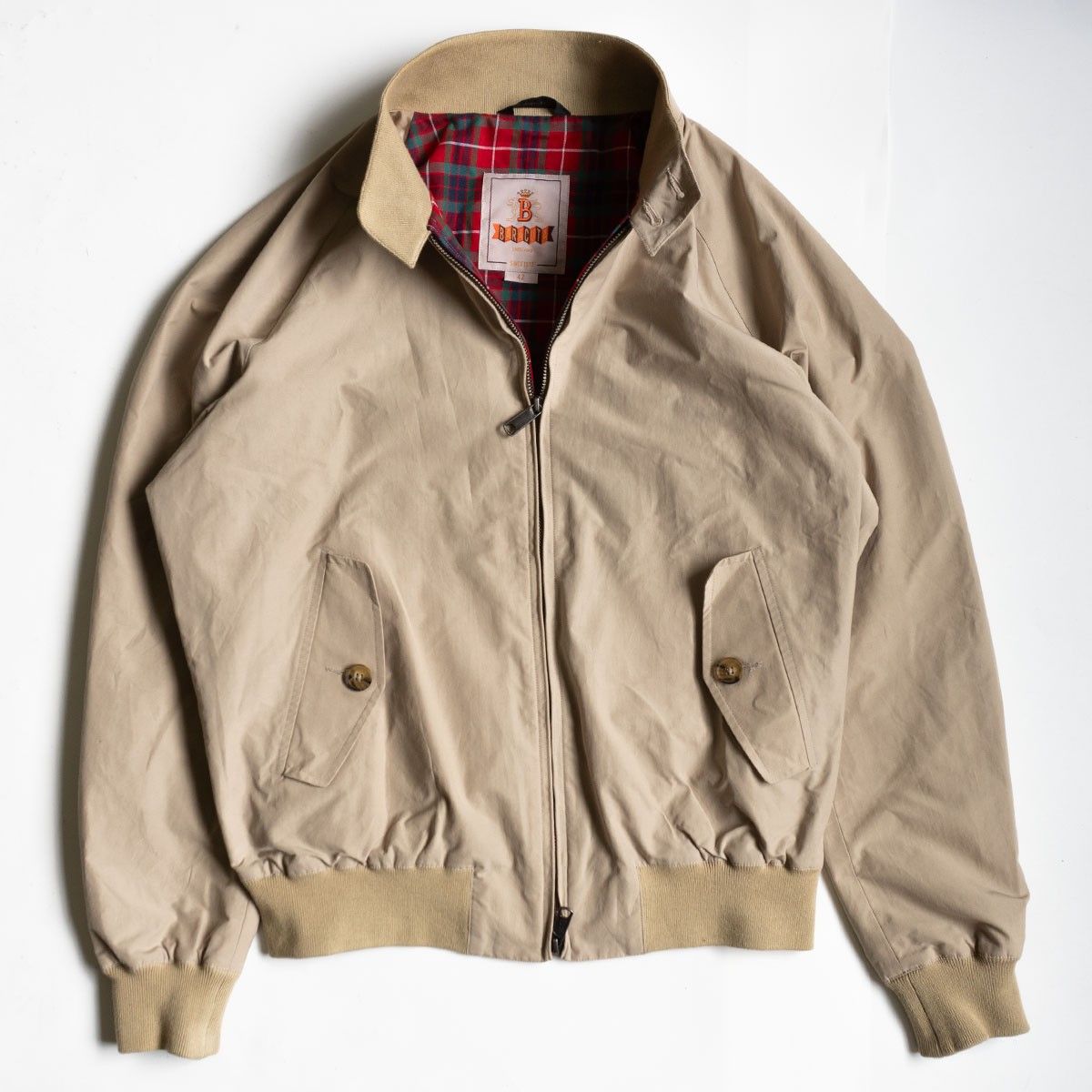 Baracuta G9 ジャケット 42 美品】 BARACUTA 【G9 スウィングトップ ハリントンジャケット】42