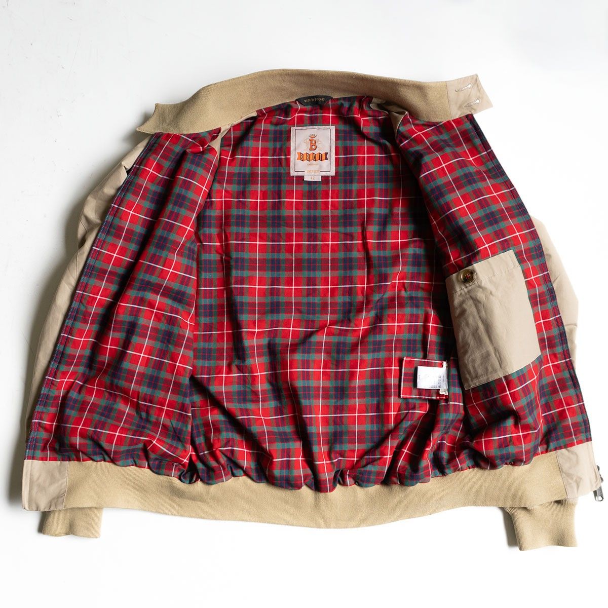 美品】 BARACUTA 【G9 スウィングトップ ハリントンジャケット】42