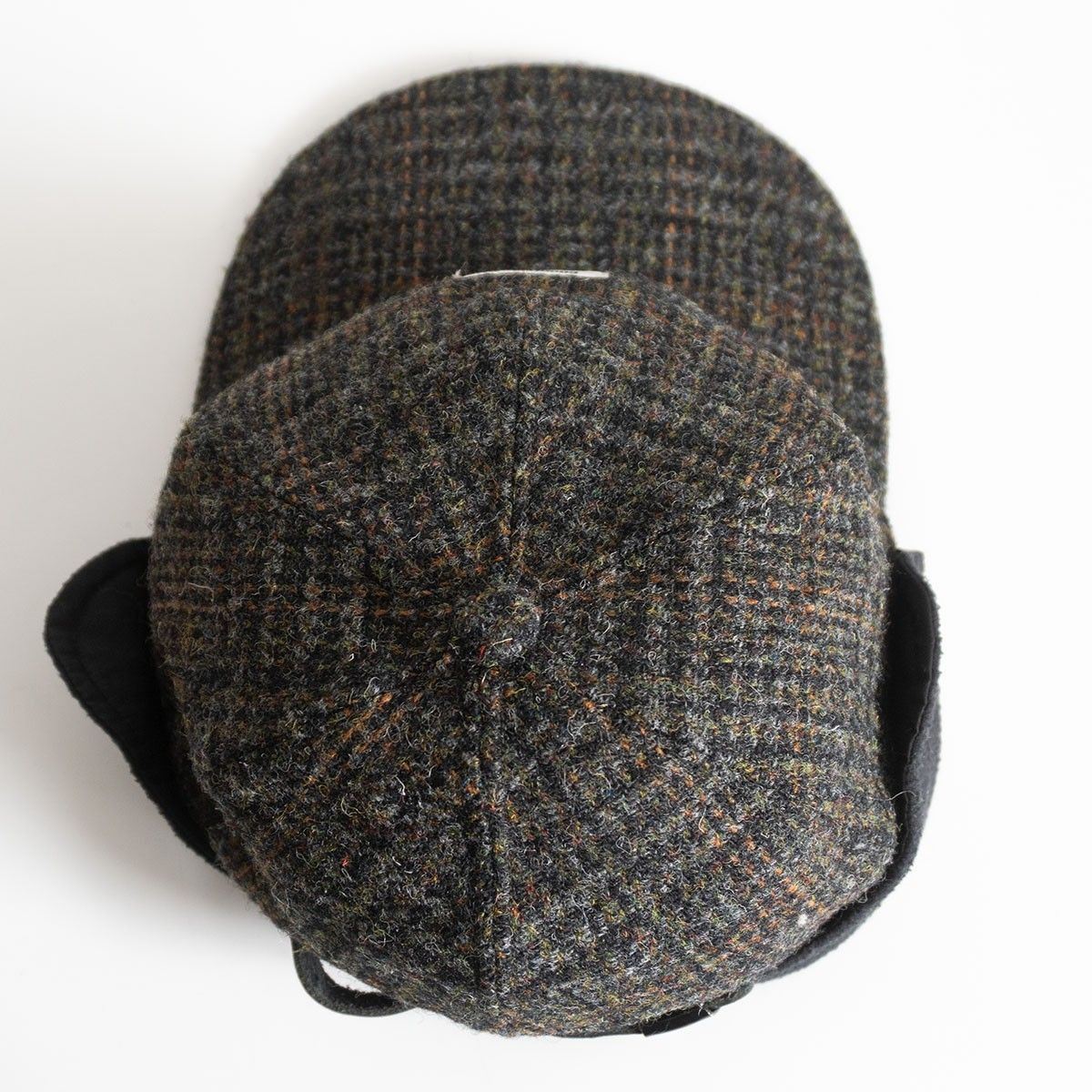 GOOD ENOUGH × Harris Tweed ウール ツイード フライト キャップ 帽子 グッドイナフ ハリスツイード 25110151