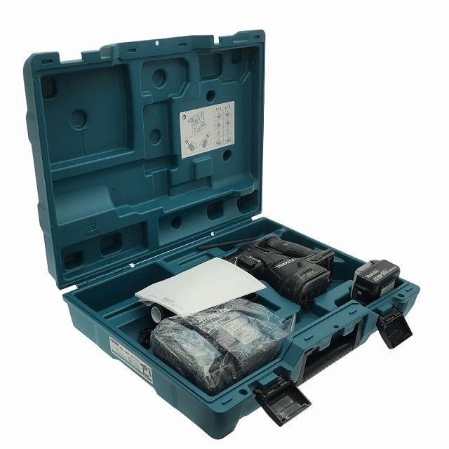 品 makita マキタ 18V 24mm 充電式ハンマドリル HR244D バッテリ1個 18V 6.0Ah 充電器 ケース付117890