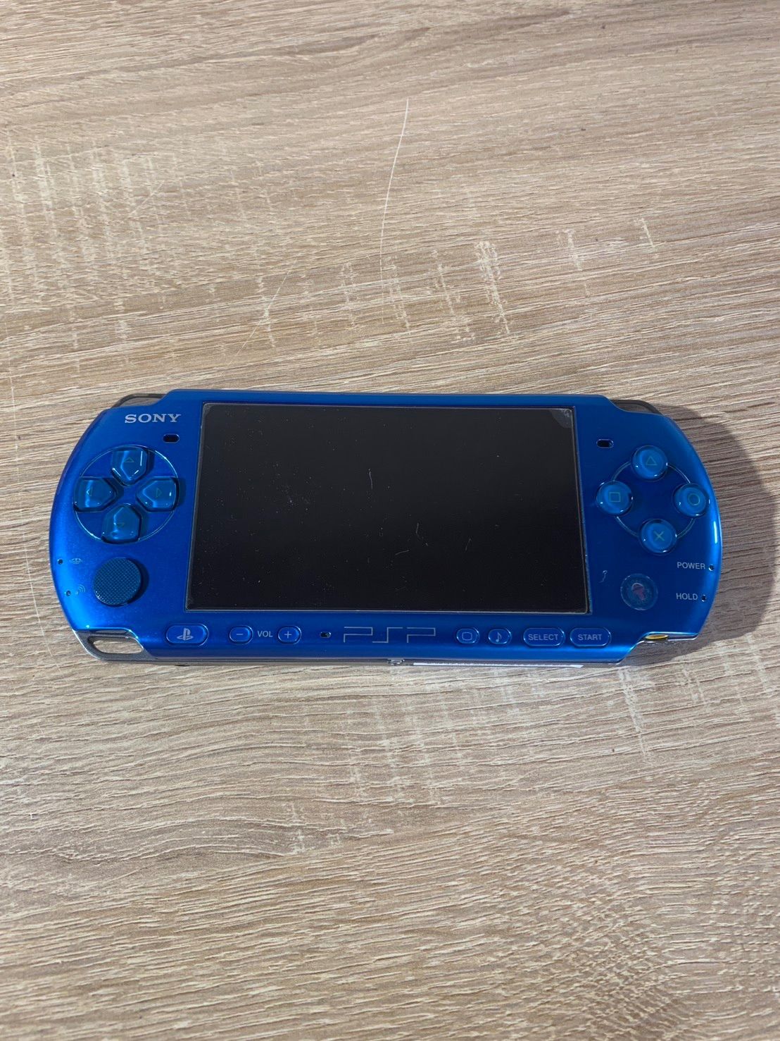 6451 PlayStation ポータブル PSP 3000 バイブラント ブルー 動作 済み