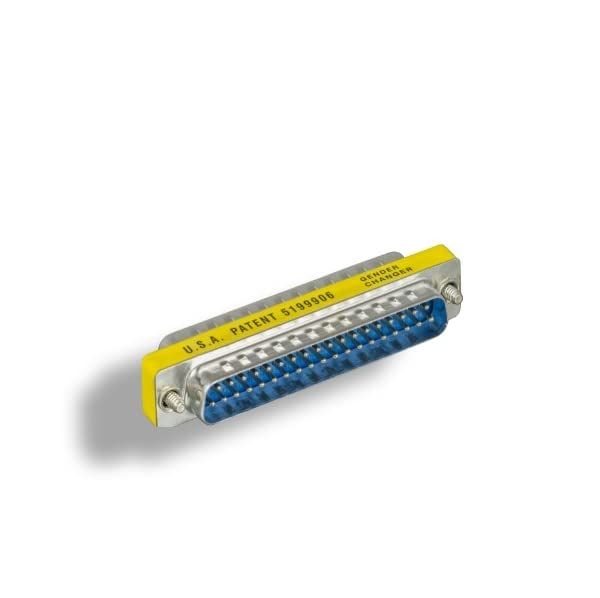 KENTEK Mini DB37 37ピンオス-オス M/M D-Sub ミニアダプターチェンジャーカプラー RS-423 PC拡張ボード 