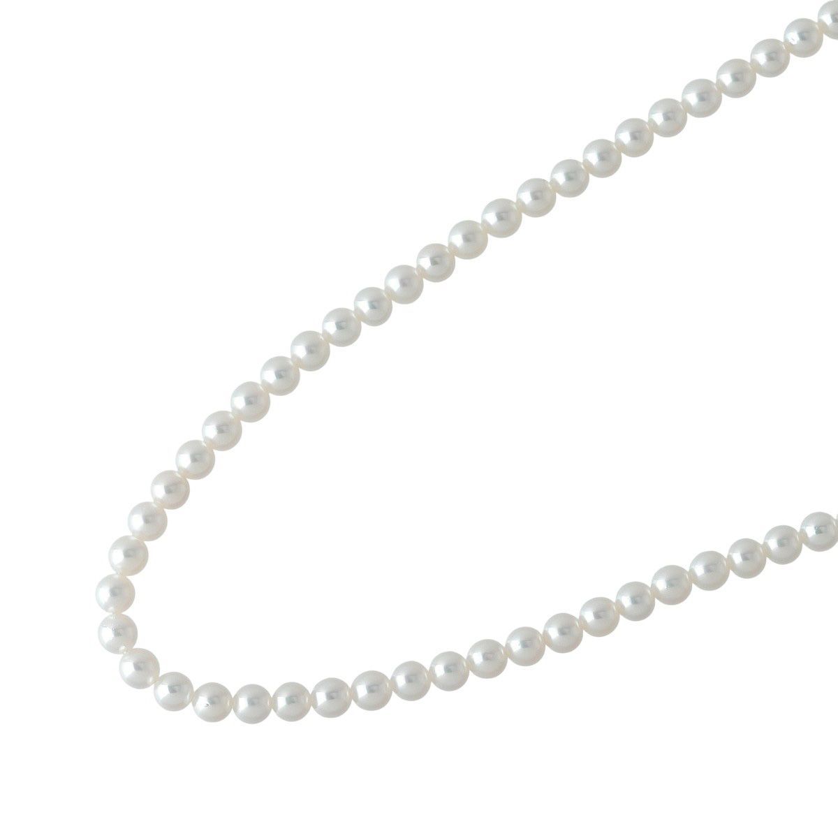 MIKIMOTO アコヤベビーパールネックレス SV MIKIMOTO ミキモト ベビーパール あこやネックレス 4.5mm珠 38cm