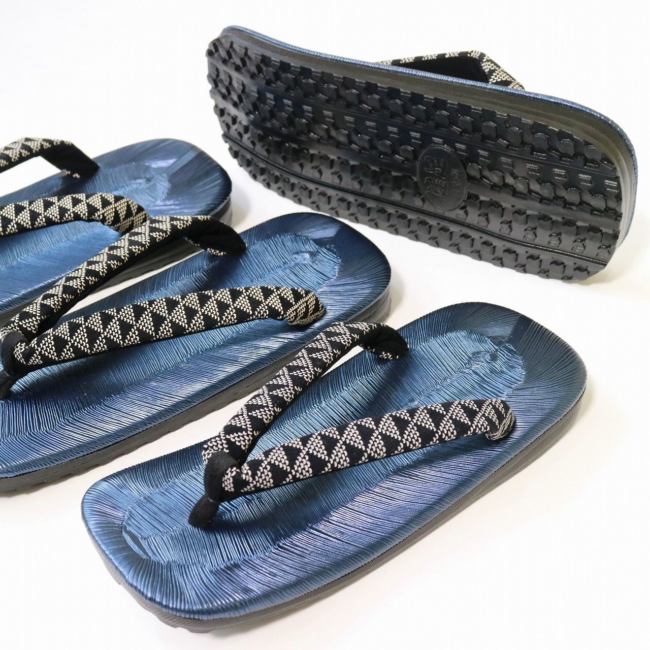 ラジアル雪駄 ブルーメタリック ~選べる2柄 3サイズ~