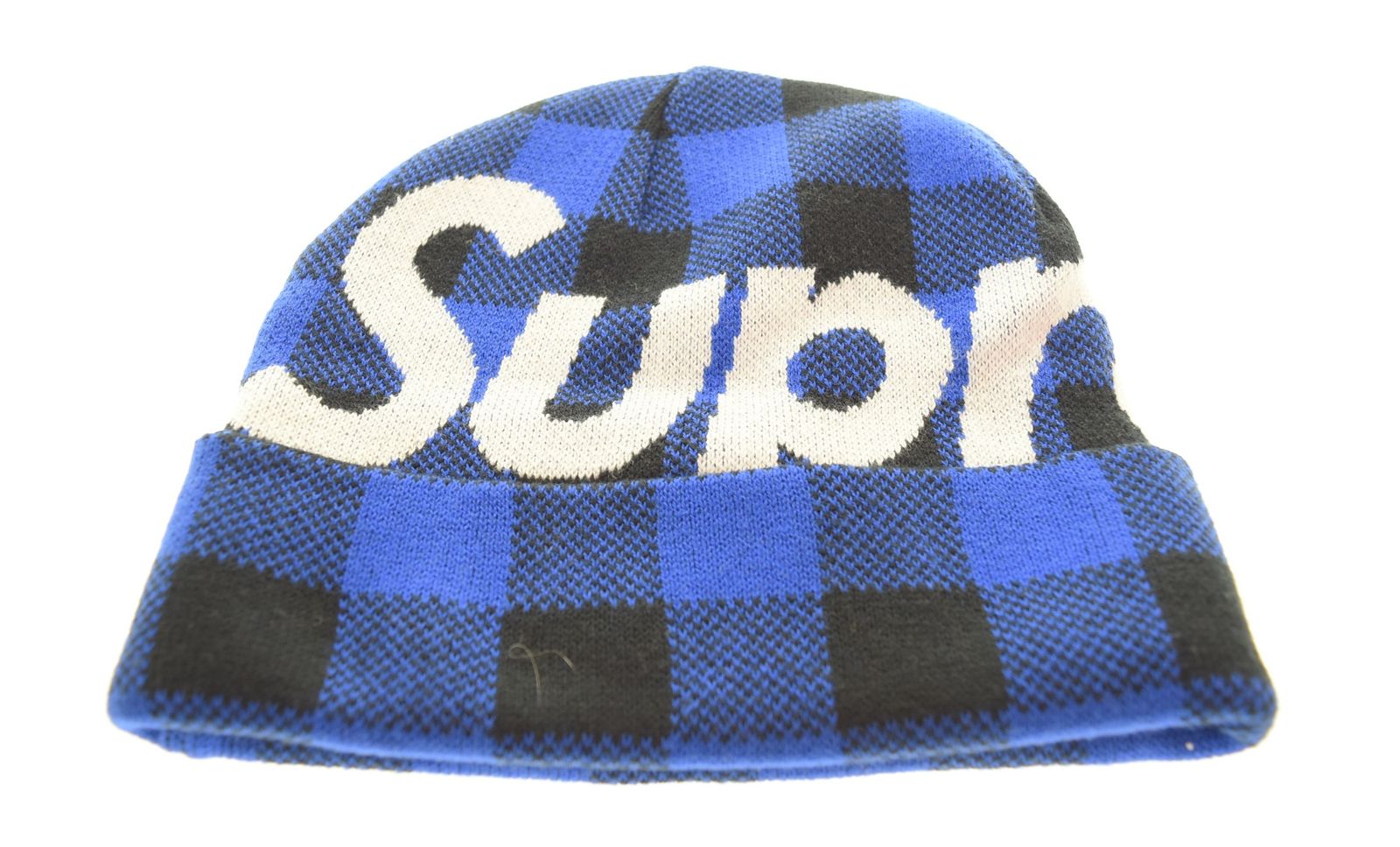 シュプリーム SUPREME 20AW Big Logo Beanie ビッグロゴ ビーニー ニット帽 チェック 帽子 メンズ帽子 ニット帽 103H-79