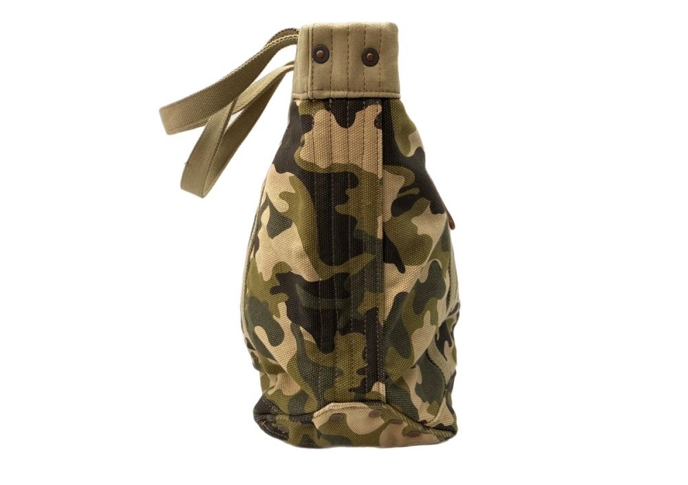 ダブルアールエル RRL TOTE BAG トート バッグ キャンバス カモ柄 迷彩
