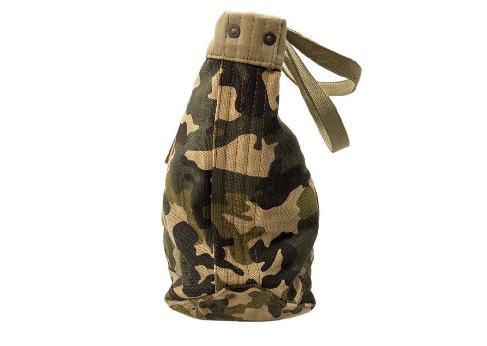 迷彩柄キャンバストートバッグ　RRL ダブルアールエル RRL TOTE BAG トート バッグ キャンバス カモ柄 迷彩