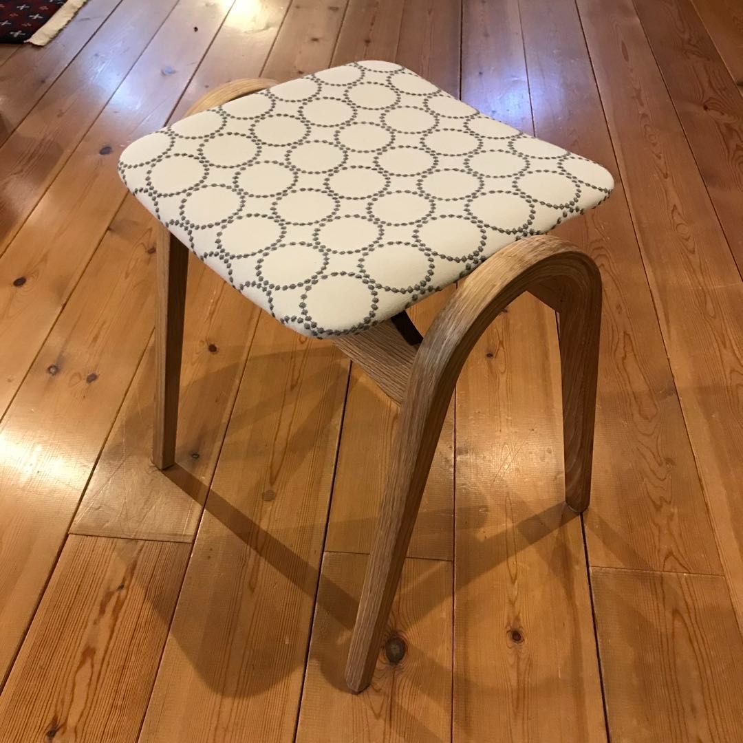 剣持スツール タンバリン柄 ラビーダ ナラ