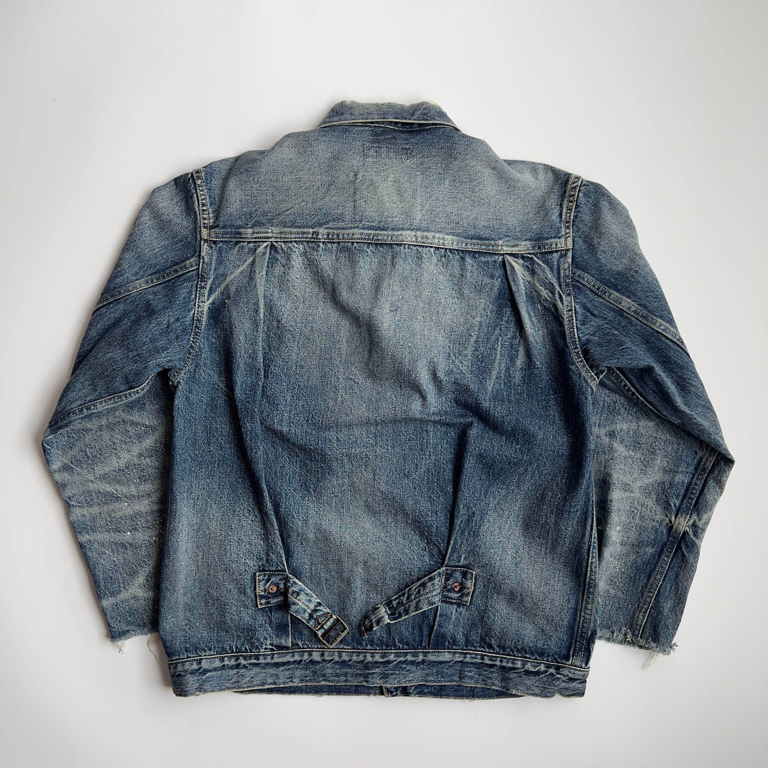 Ron Herman ロンハーマン カットオフ ヴィンテージ加工 デニムジャケット サイズM 古着