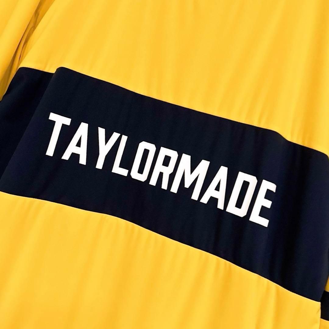 テーラーメイド】ボーダー ロゴ 長袖ブルゾン 撥水ストレッチ ゴルフ S