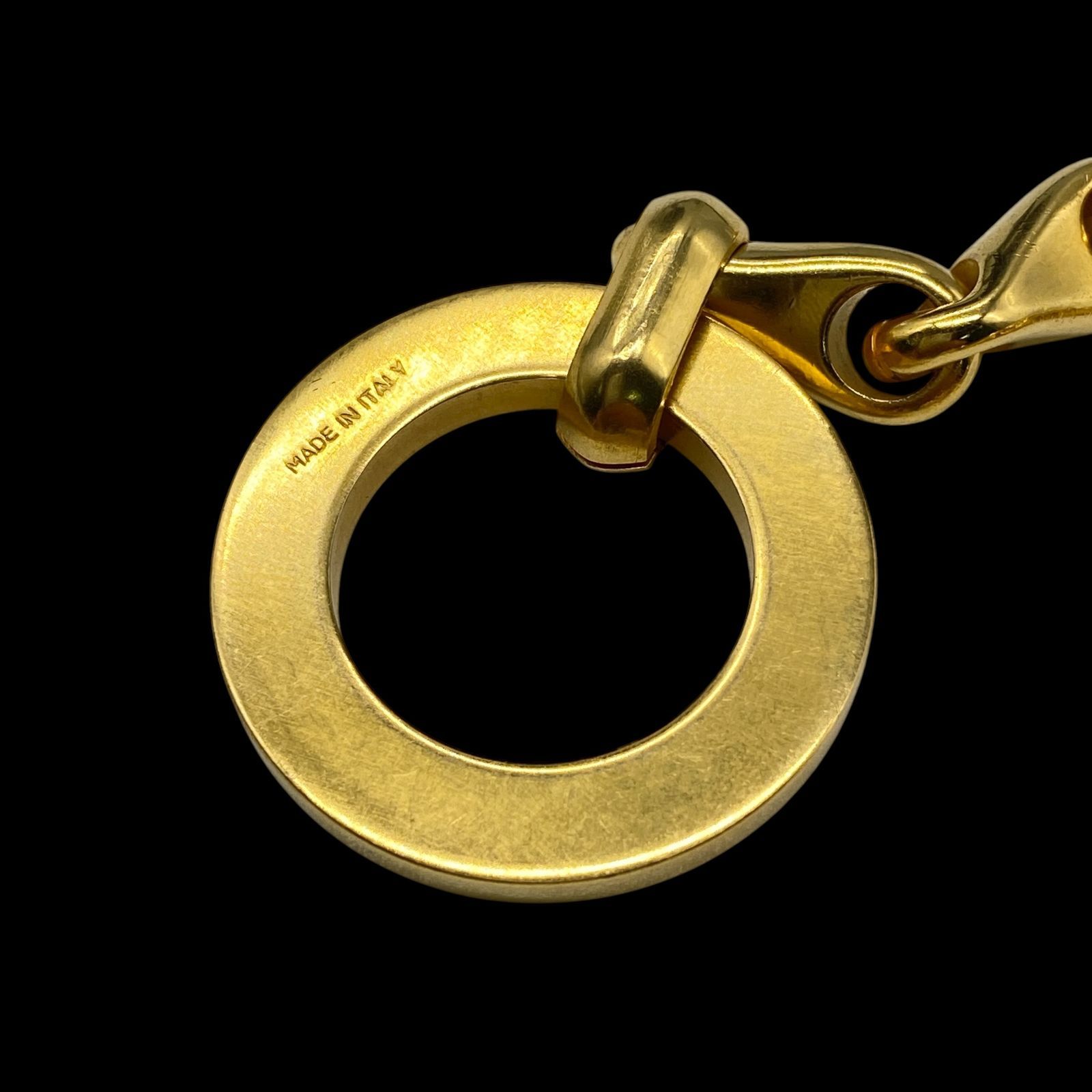 希少 美品 CELINE セリーヌ サークル チェーン ネックレス