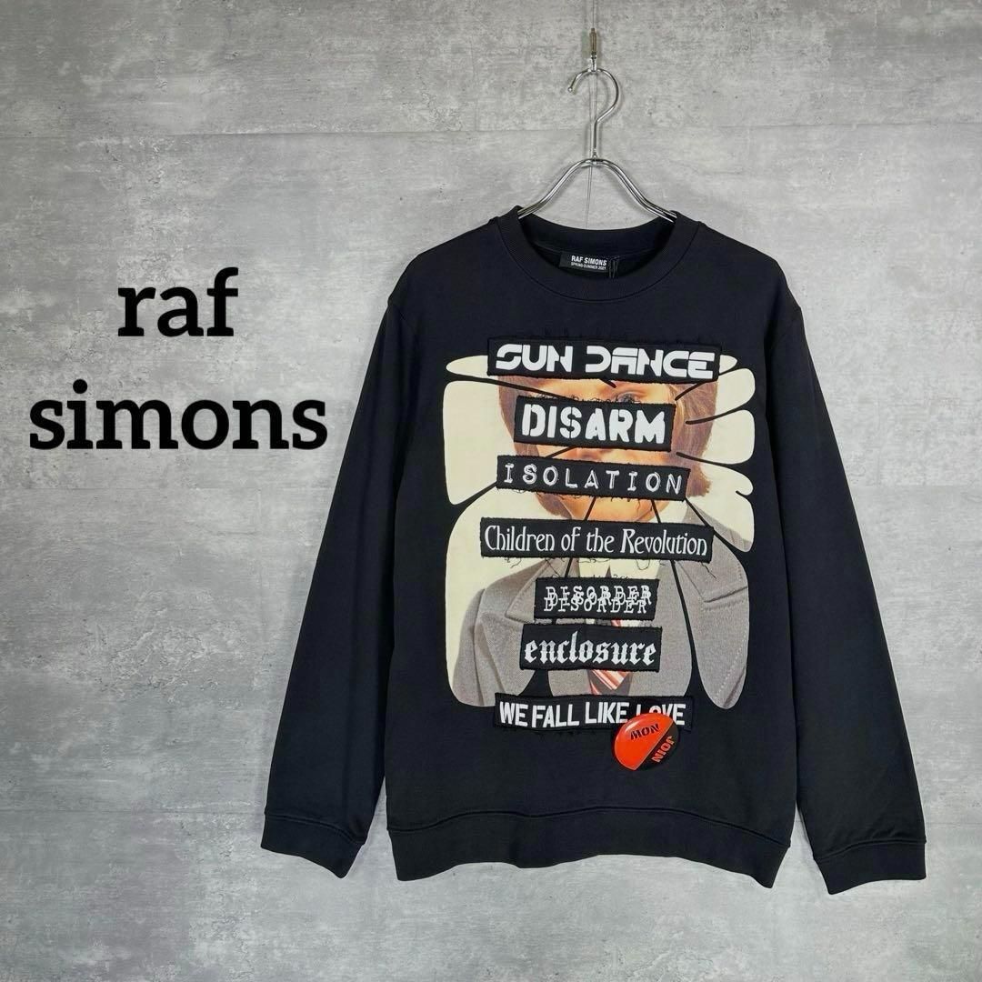 RAF SIMONS ブラック スウェット M 【公式通販】