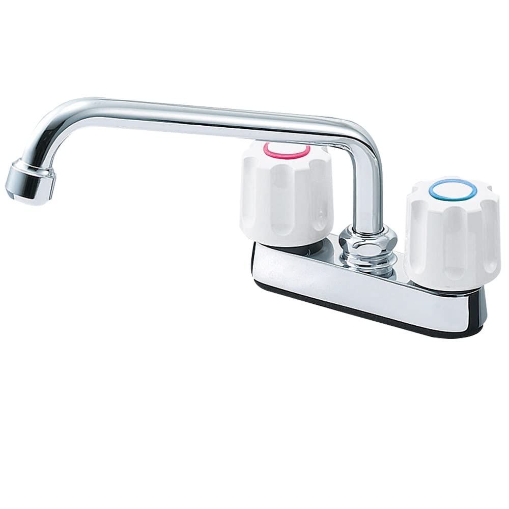 SANEI サンエイ ツーバルブ台付混合栓 ユニットバス用 一般地 寒冷地共用形 取付ピッチ102ｍｍ K 711 W