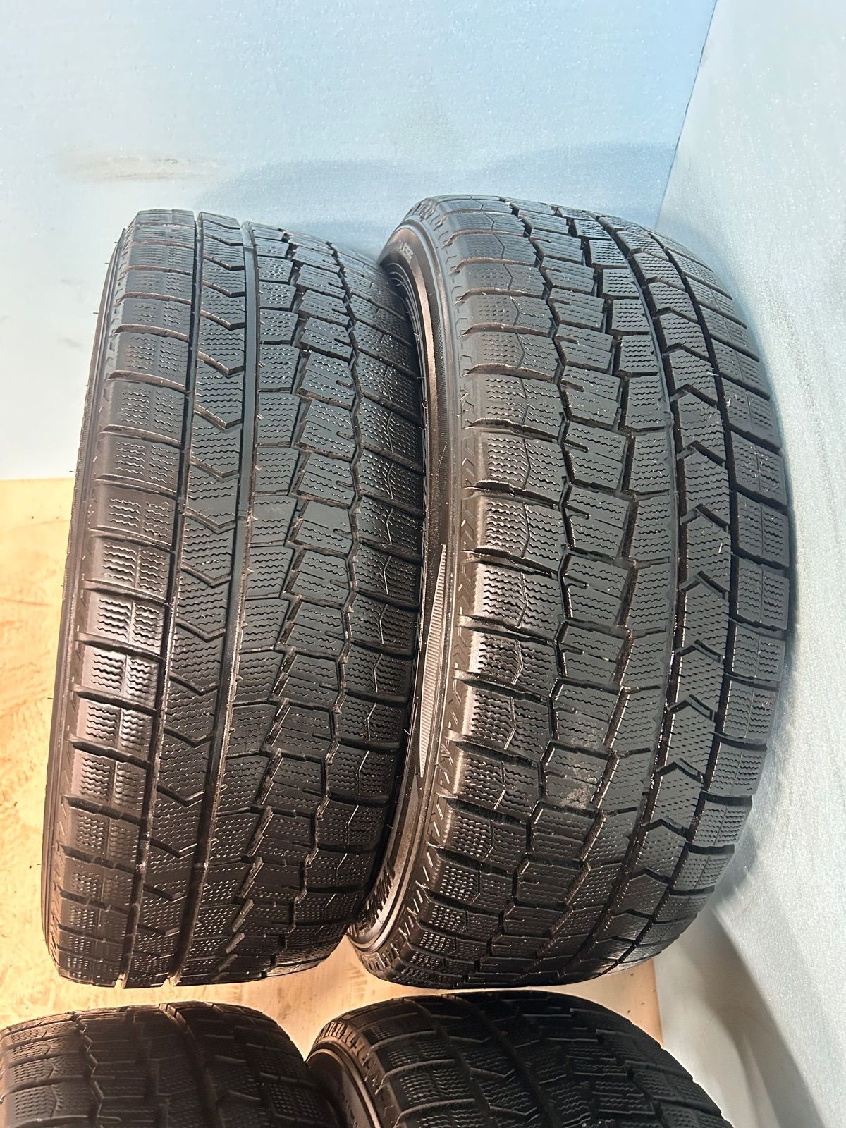  225 50 R 18 WM 02 スタッドレス DUNLOP 18インチ 4本セット NO 12 y 18インチ スタッドレス