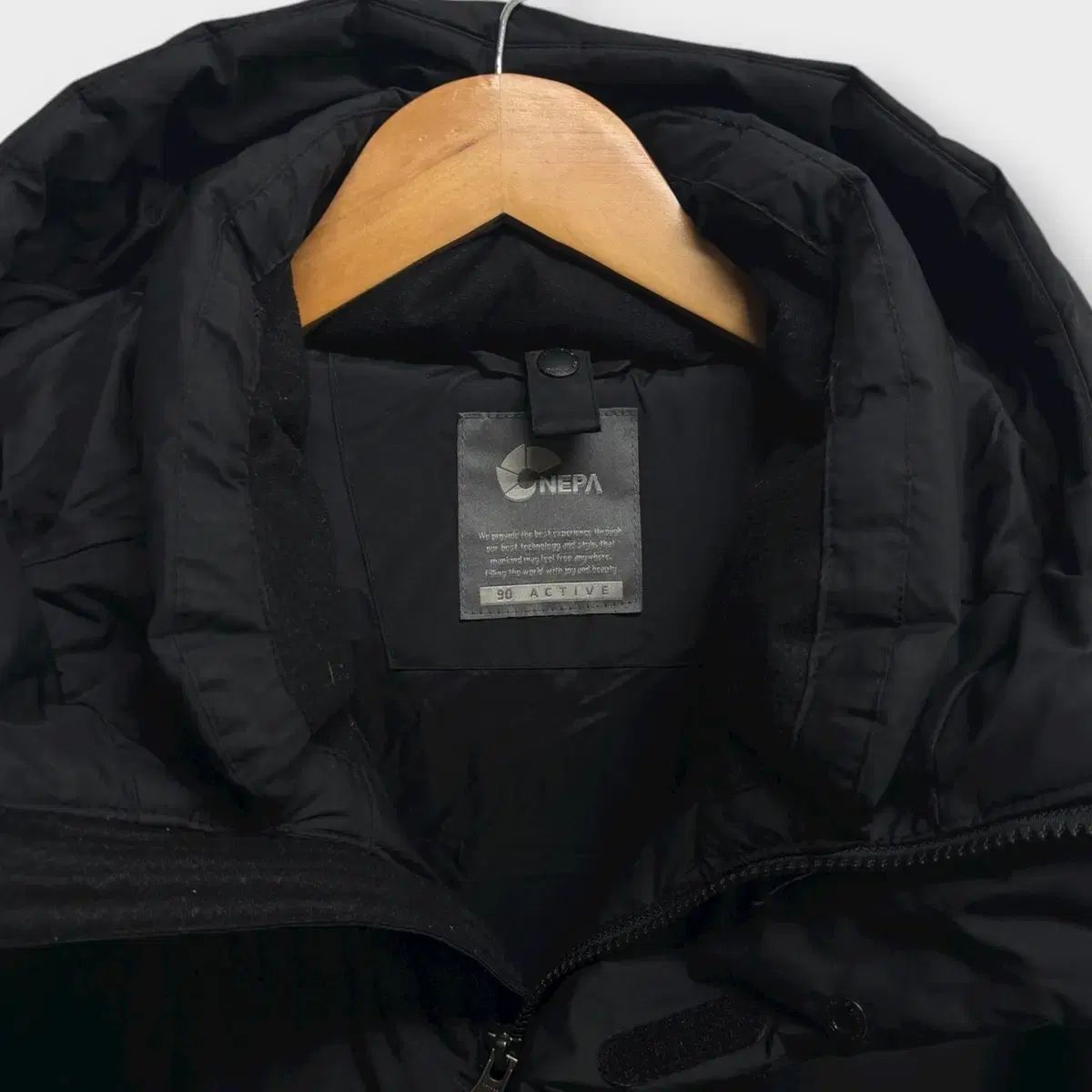 ネパ グース ダウンジャケット ロング丈 90