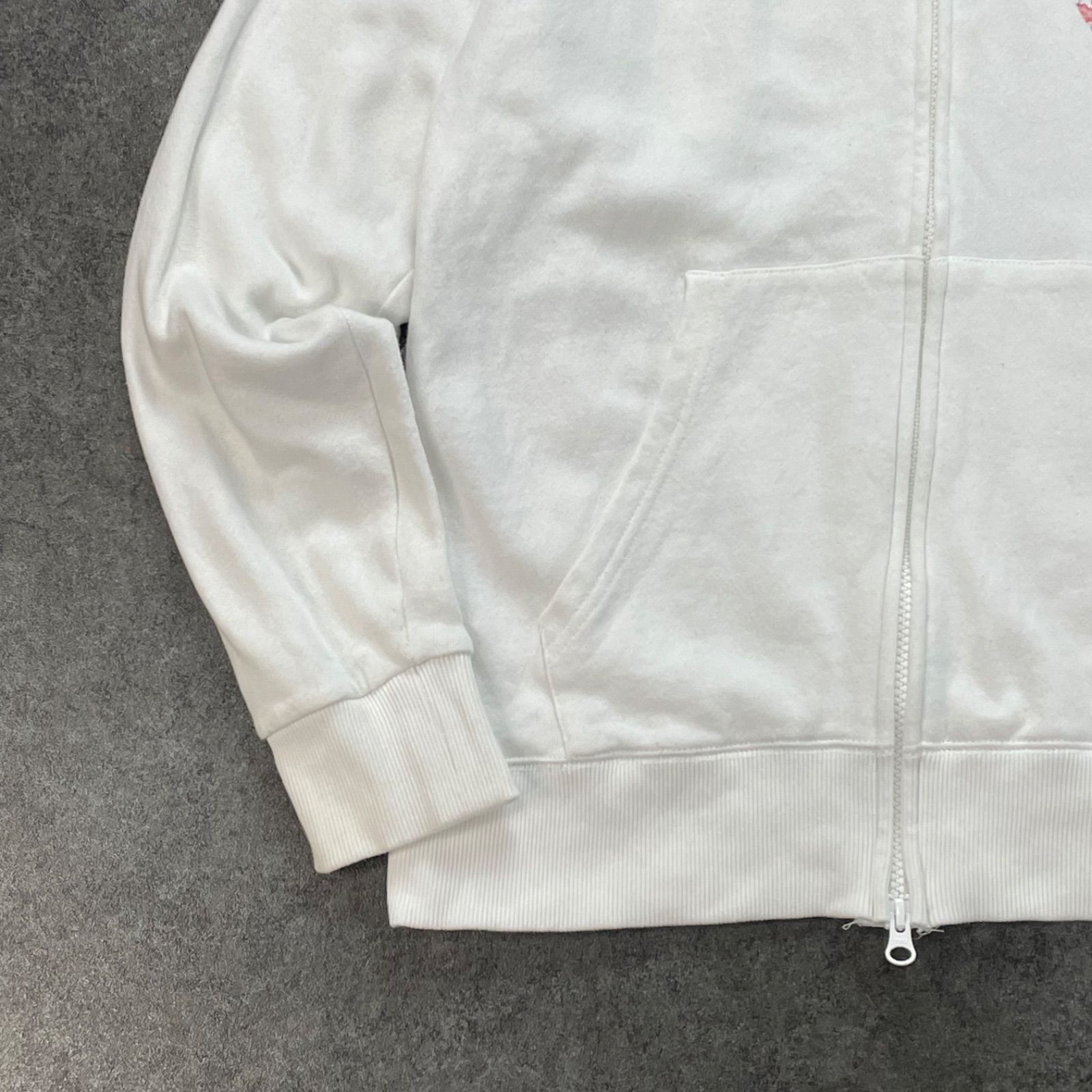 UVERworld 白パーカー UVERworld 15&10 Anniversary Tour Hoodie ウーバーワールド 15周年