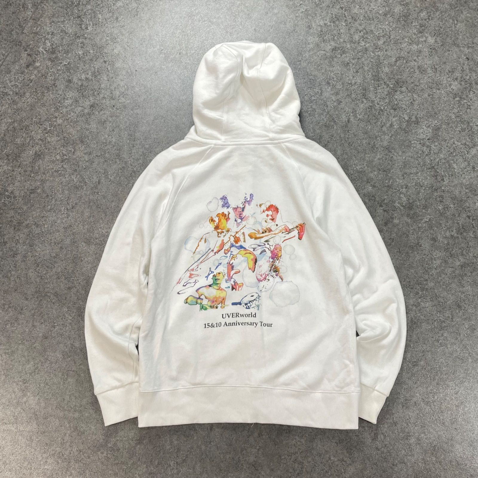 UVERworld 15&10 Anniversary Tour Hoodie ウーバーワールド 15周年