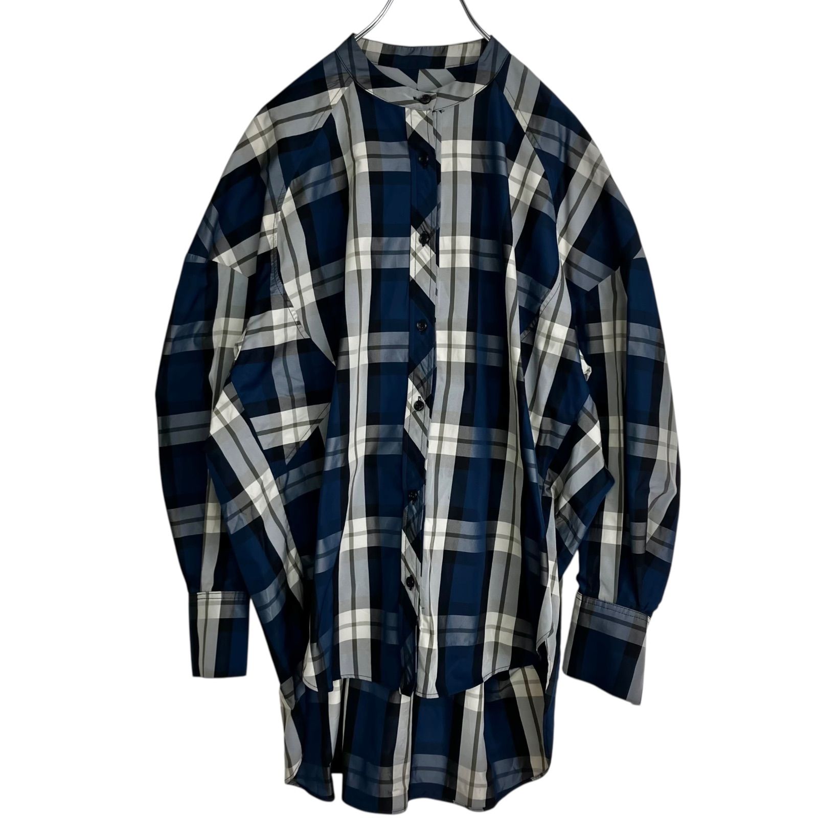 MACHATT マチャット オーバーシャツ ブルー