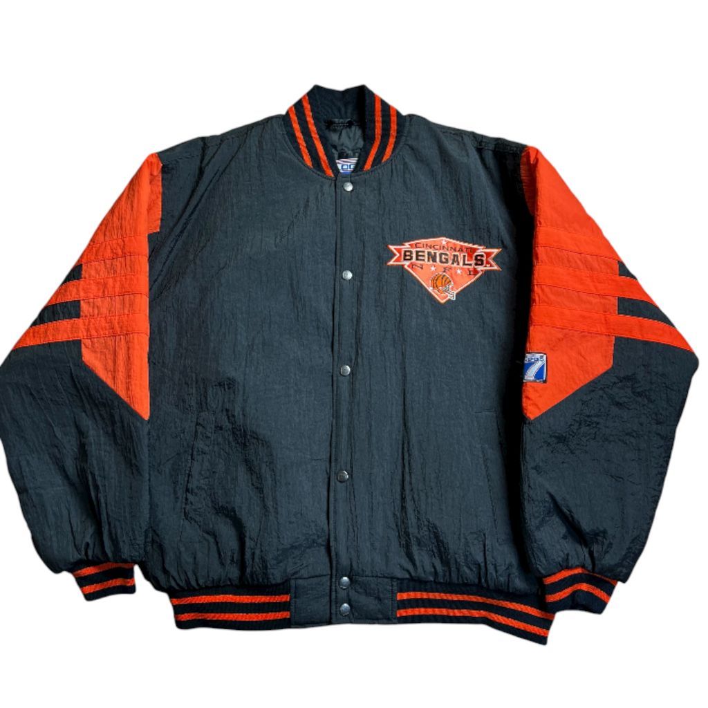 NFL Cincinnati Bengals ナイロン中綿ジャケットＬメンズab NFL Cincinnati Bengals ナイロン中綿ジャケットLメンズab