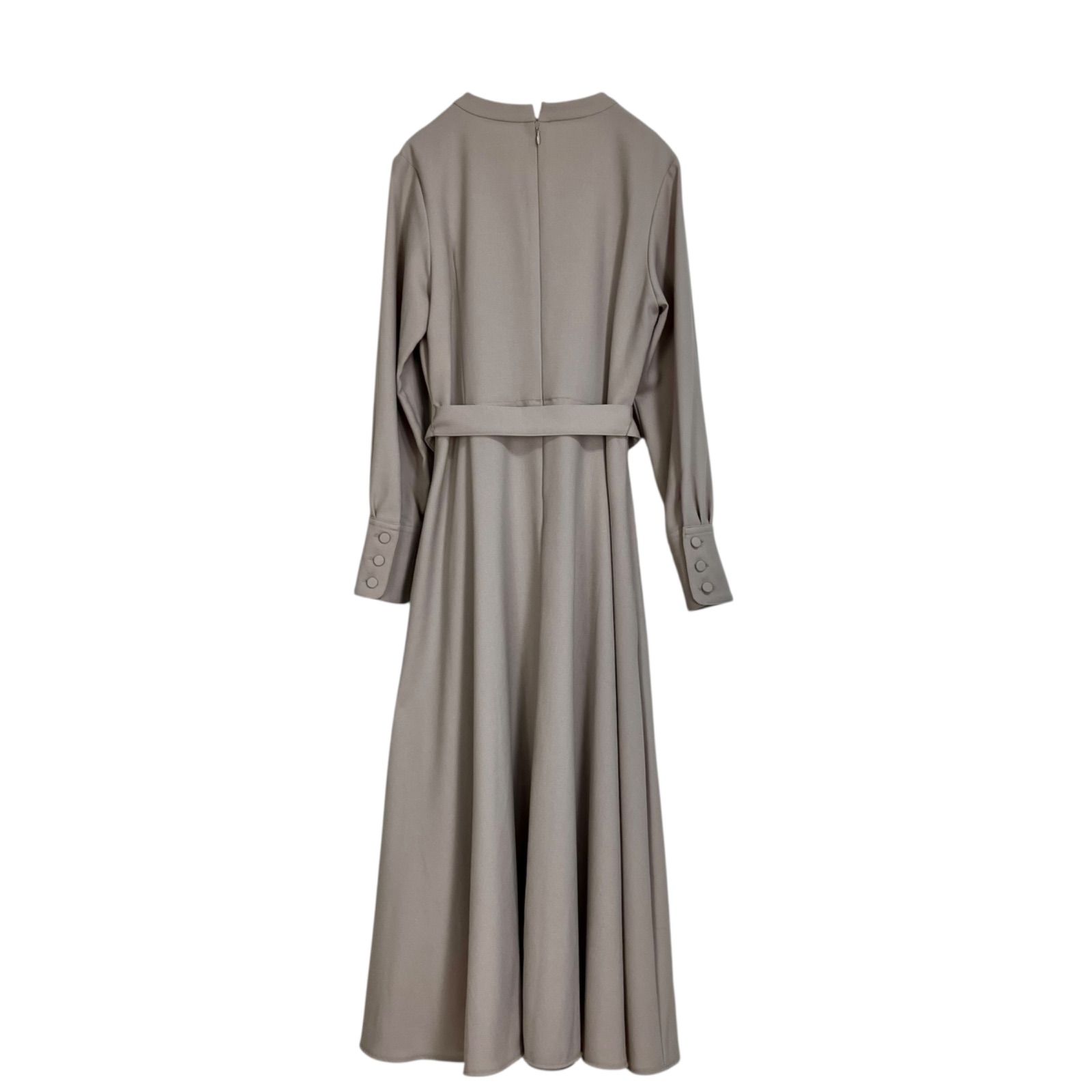 allureville P/R2WAYスラッシュネックワンピース 1 ベージュ allureville 2022SS P/R2WAYスラッシュネックワンピース 1 ベージュ