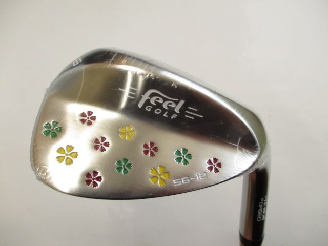 レディース 56° ウエッジ カーボンLフレックス 花柄 おしゃれ