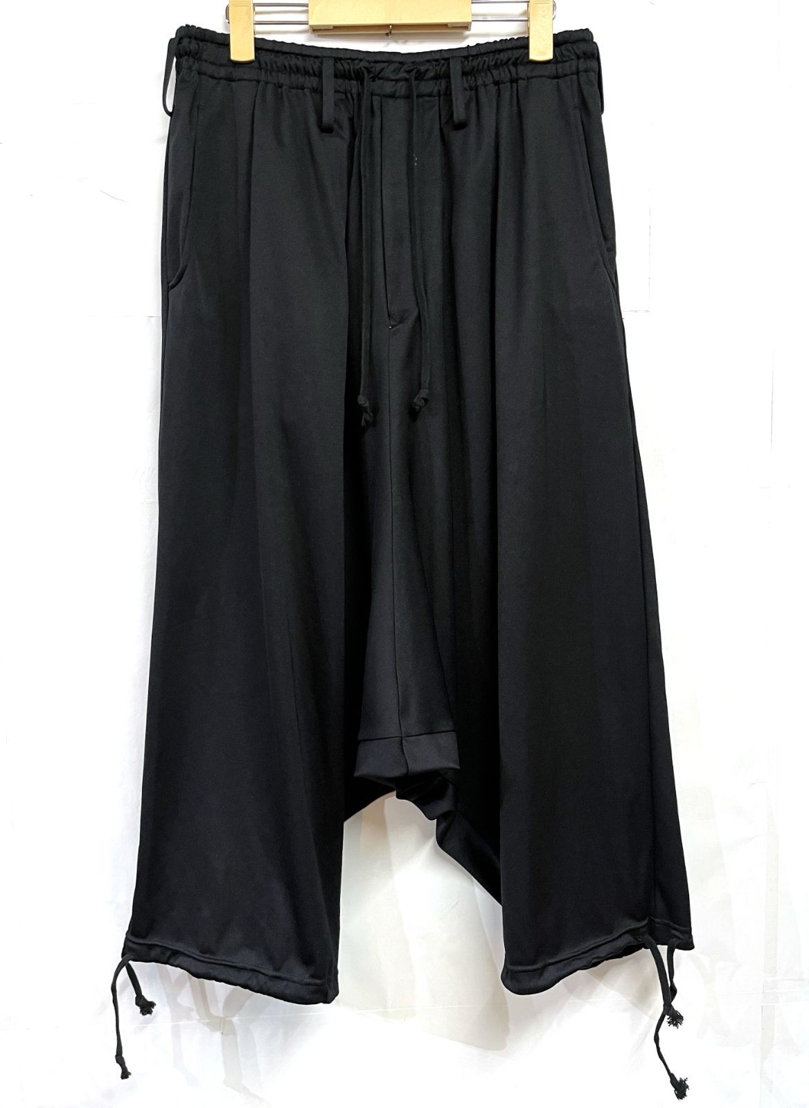 Yohji Yamamoto S YTE｜ヨウジヤマモトサイト THIN SMOOTH JERSEY BALLOON SARUEL PANTS バルーン サルエル ワイドパンツ