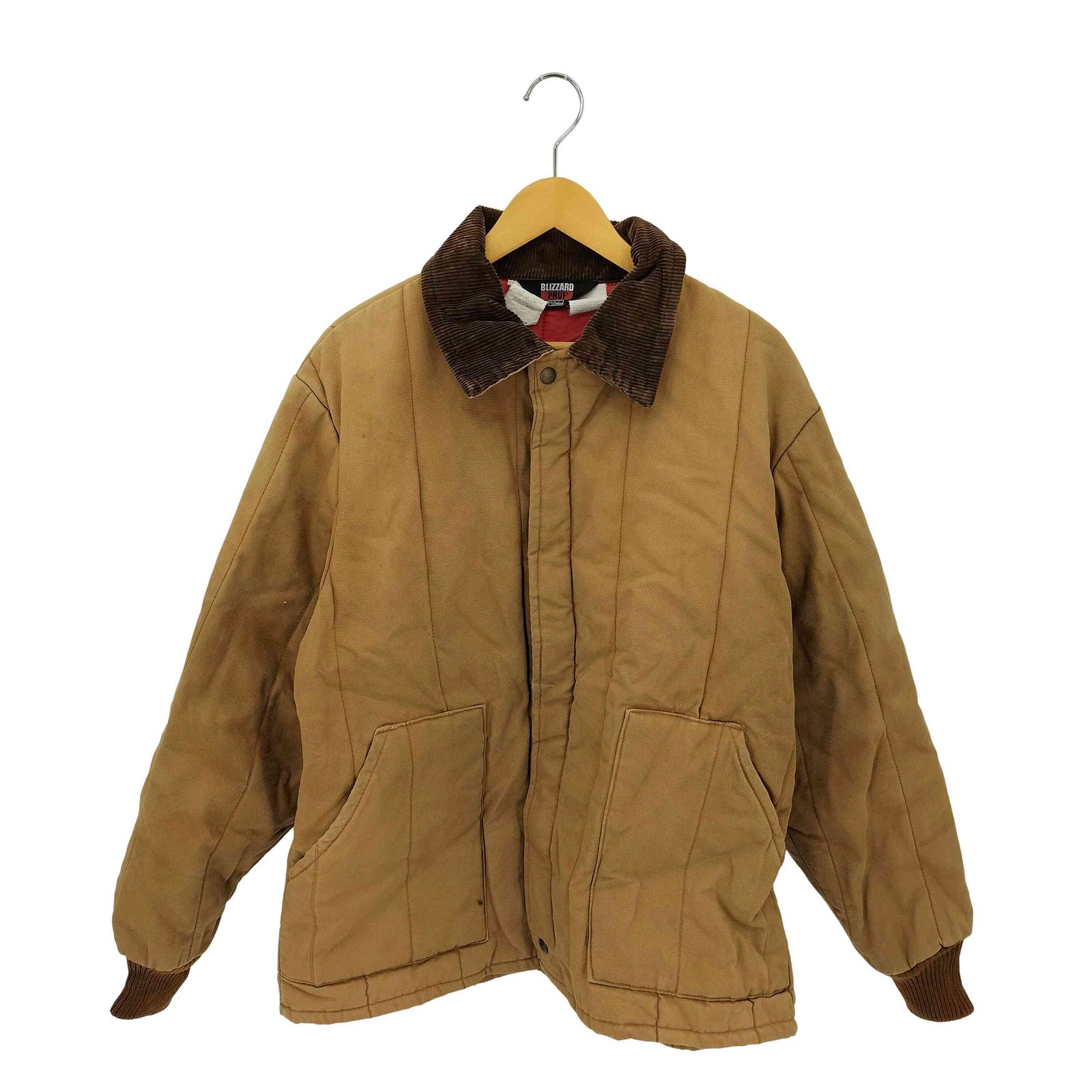 ウォールズ WALLS 90s BLIZZARD PRUF メキシコ製 襟コーデュロイ ダック ワークジャケット メンズ import：L 