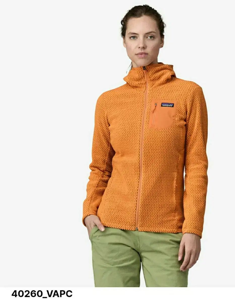 パタゴニア R1 エア ウィメンズ フルジップアップ フーディー