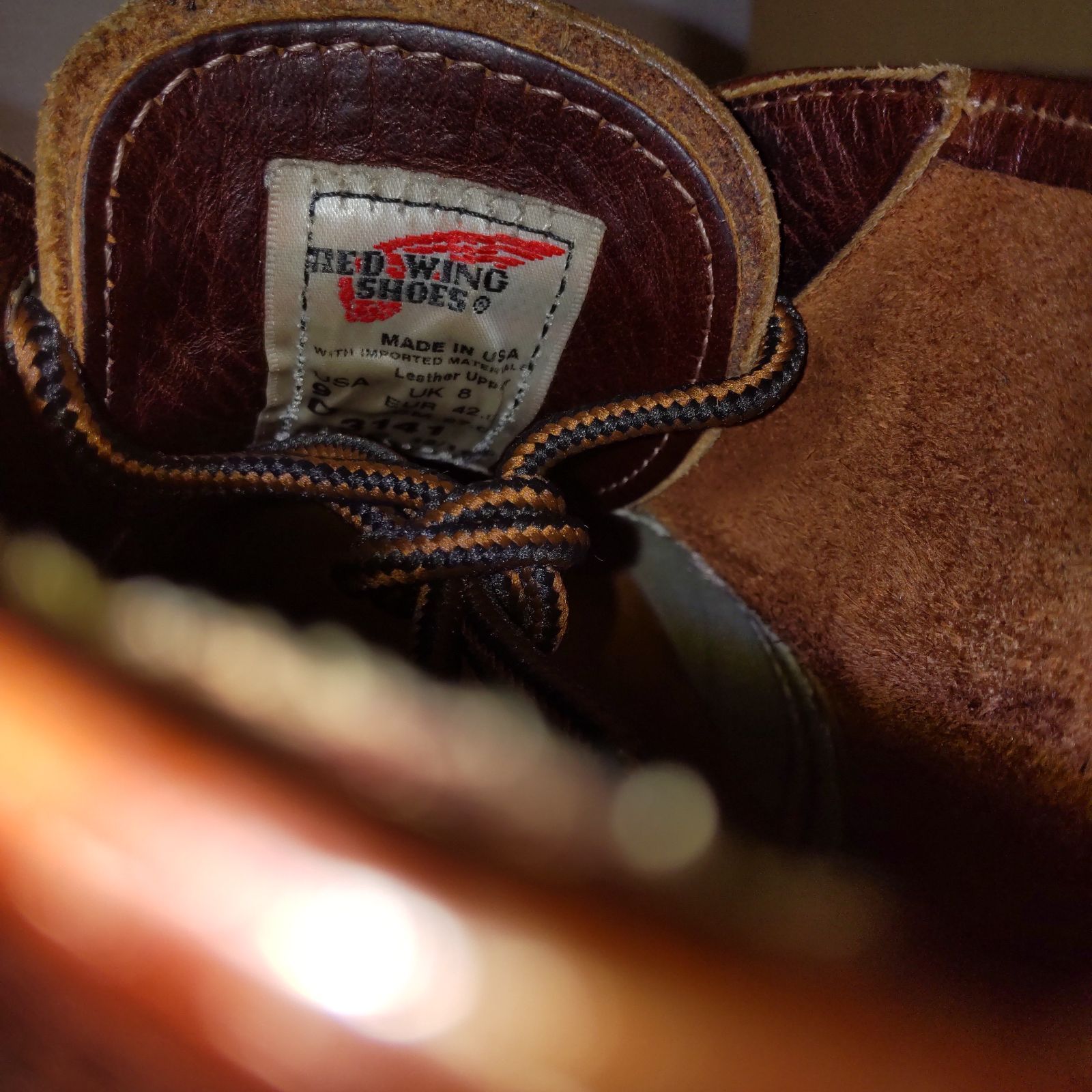 RED WING レッドウィング 3141 Work Chukka ワークチャッカブーツ ブライアー オイルスリック シボ革