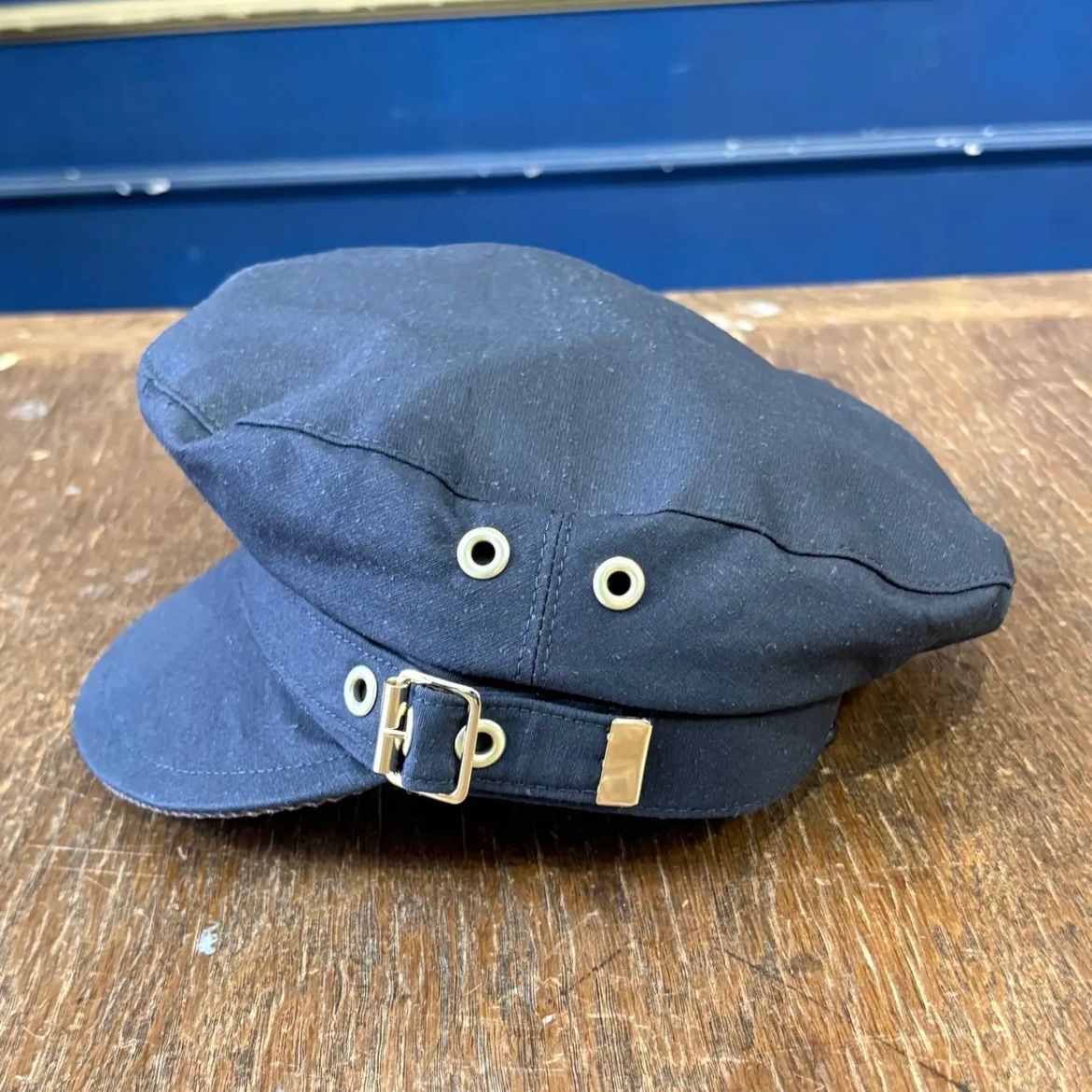 original john WAX-ish LIVERPOOL HAT CHARCOAL