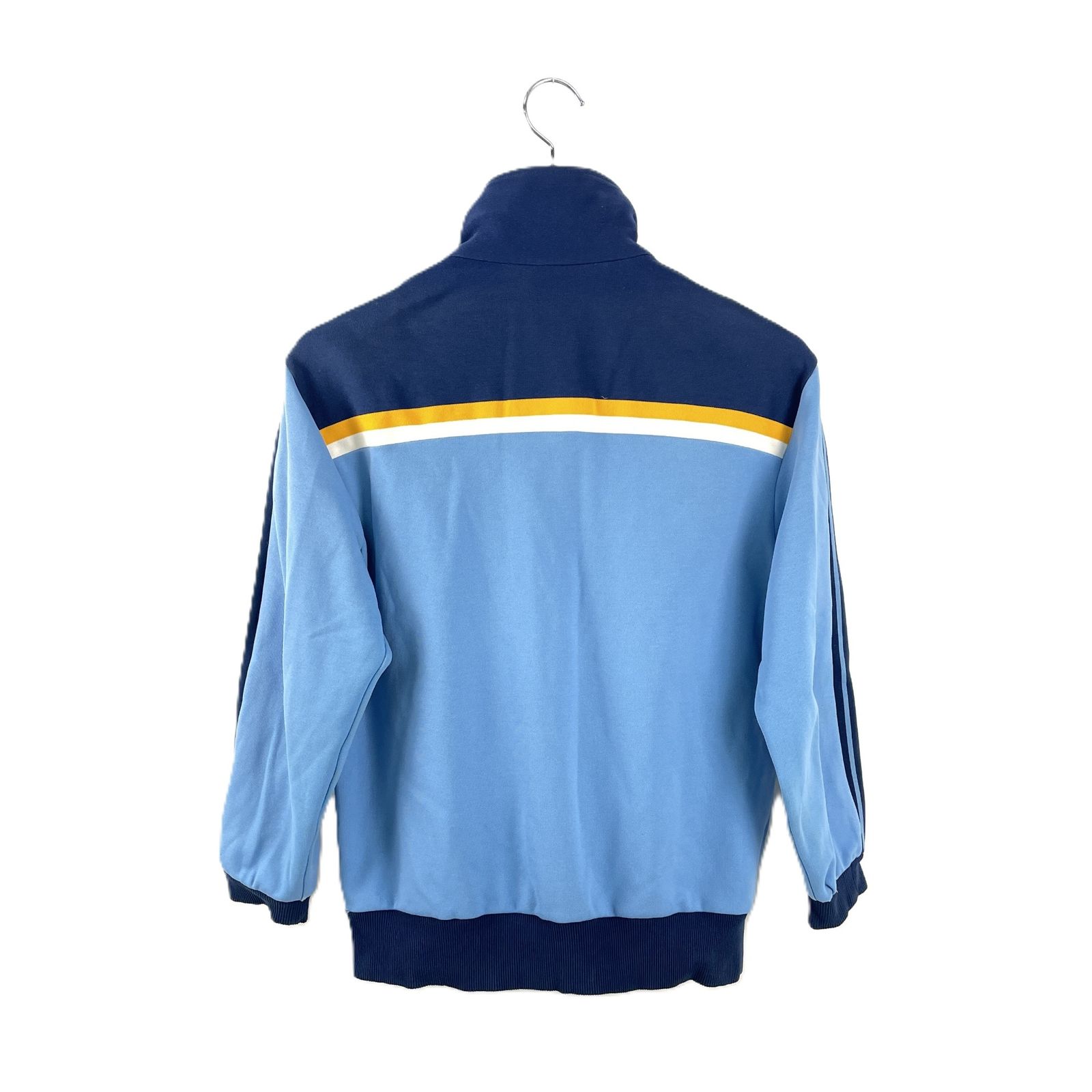 西ドイツ製 70 s-80 s ビンテージモデル ADIDAS アディダス トラックジャケット ジャージ サイズ3 デサント社 ブルー