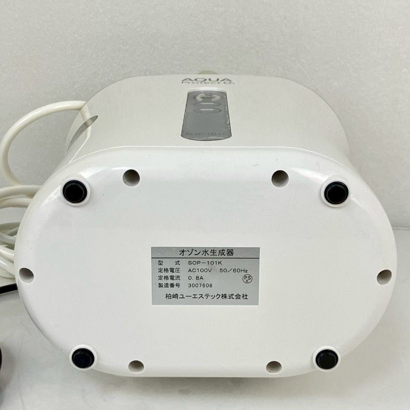 ポータブル電解オゾン水生成器 アクアプロテクト O3 AQUA - メルカリ