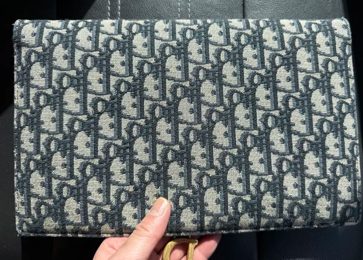 ディオール オブリーク サドル ポーチ クラッチバッグ