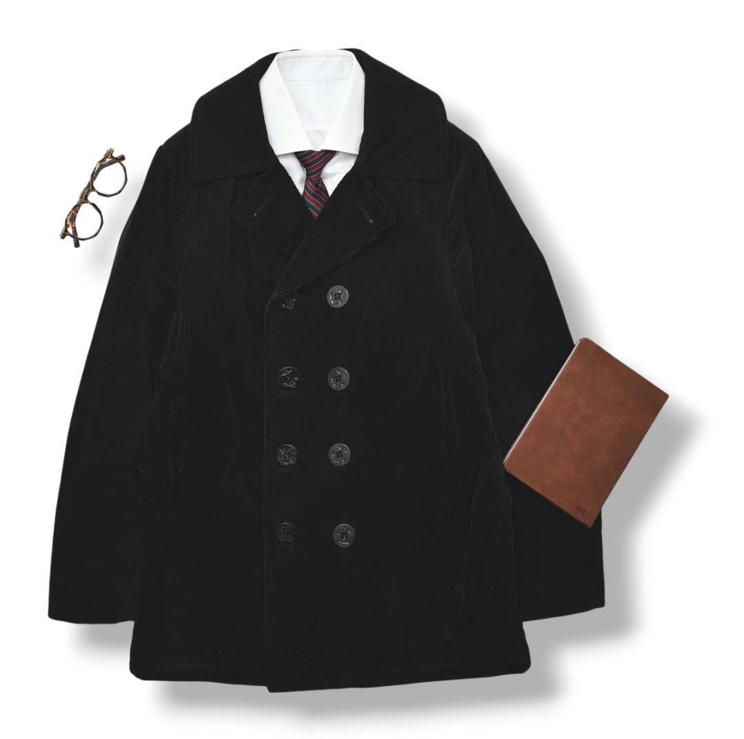定番 ショット 740N PEA JACKET ピーコート 36 黒