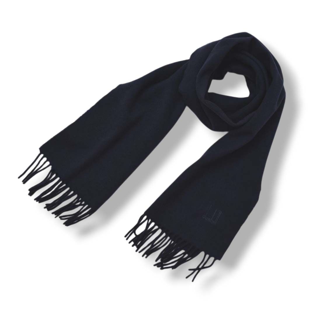 未使用*スコットランド製*dunhill/ダンヒル*カシミヤストール 美品】 スコットランド製 ダンヒル カシミヤ ウール マフラー ショール