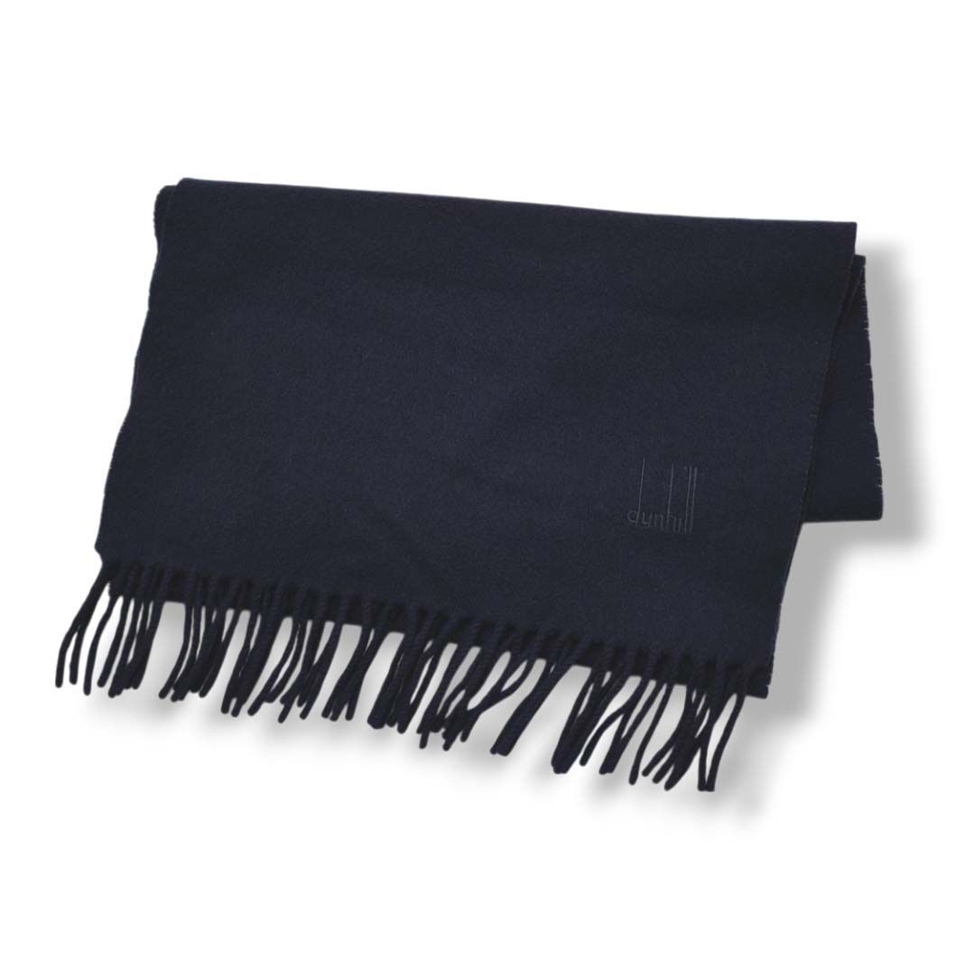 未使用*スコットランド製*dunhill/ダンヒル*カシミヤストール 美品】 スコットランド製 ダンヒル カシミヤ ウール マフラー ショール