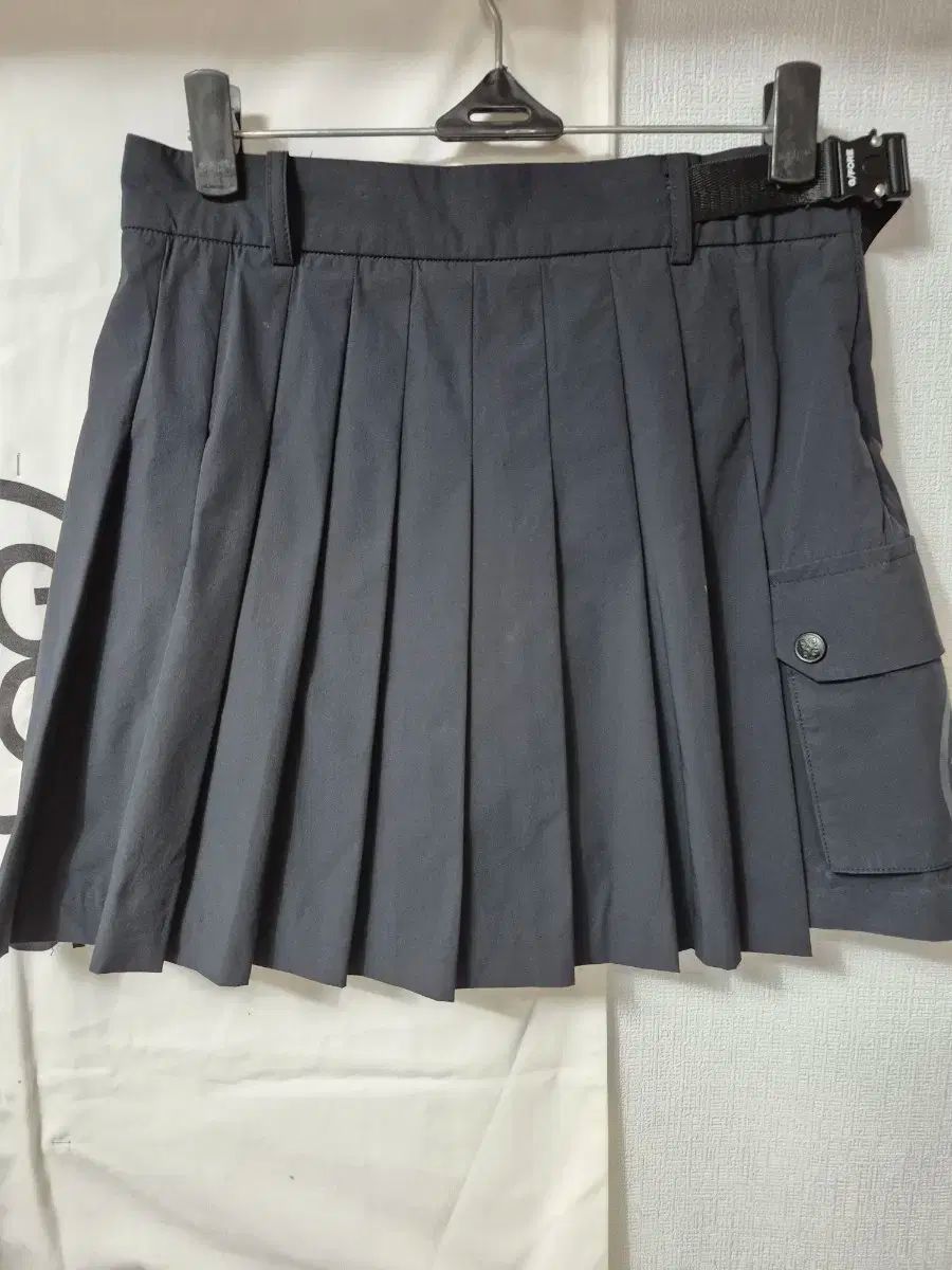 G FORE ブラック プリーツ ゴルフ スカート 27 S