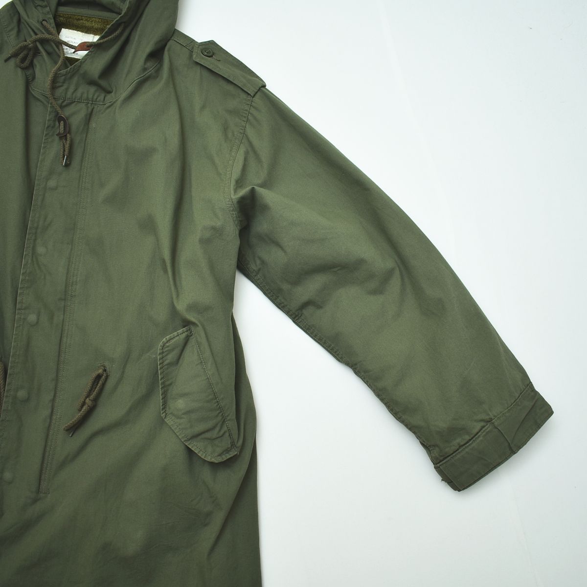 M-51】 HOUSTON ヒューストン ライナー付 モッズコート 青島コート