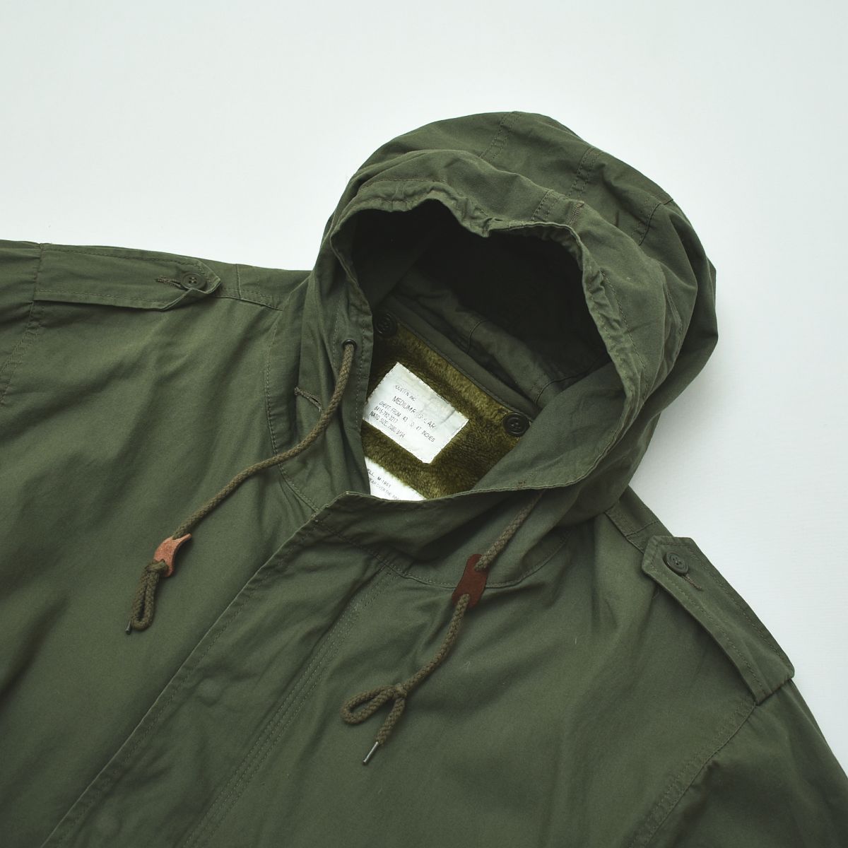 M-51】 HOUSTON ヒューストン ライナー付 モッズコート 青島コート