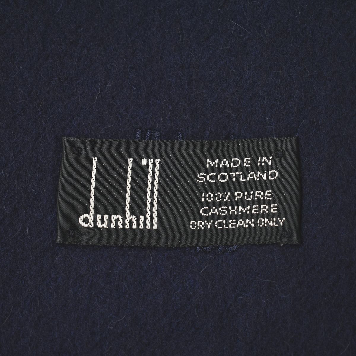 美品】 スコットランド製 ダンヒル カシミヤ ウール マフラー ショール