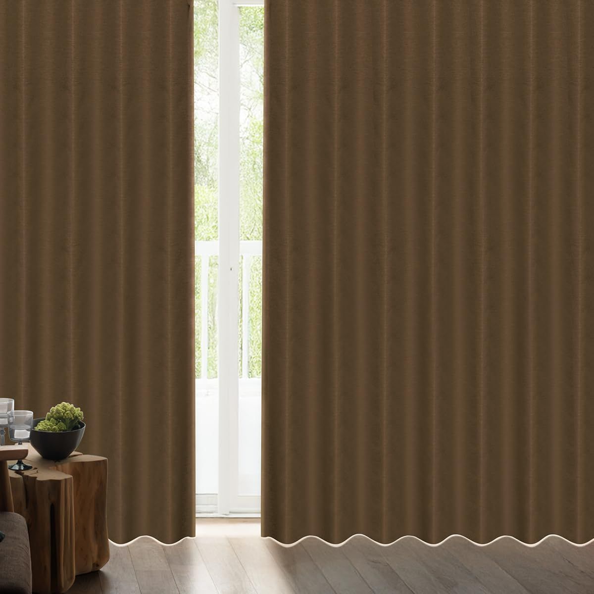 ヴェーリア×ラメルセ ダブルカーテン H1780×W1000 ライトグレー ヴェーリア×ラメルセ ダブルカーテン H1780×W1000 ライトグレー