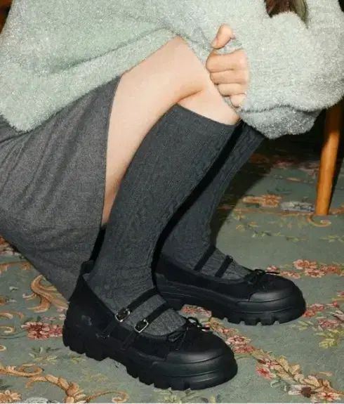 MACMOC マクモク メリージェーン スニーカー ブラック 225