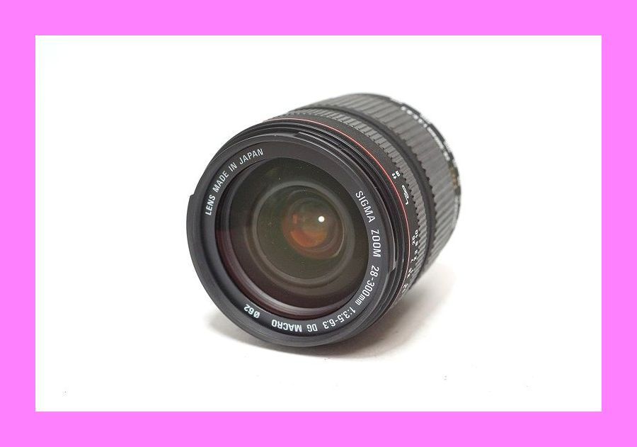 ペンタックス用 望遠ズーム マクロ付き SIGMA 28-300mm F3.5-6.3 DG MACRO