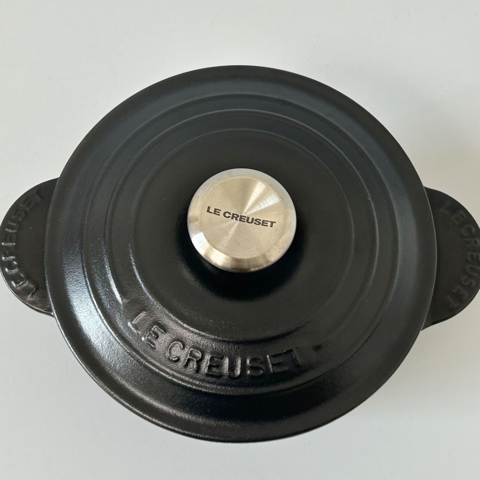 LE CREUSET ル クルーゼ ココット エブリィ 18cm マットブラック 黒 鋳物 小型土鍋