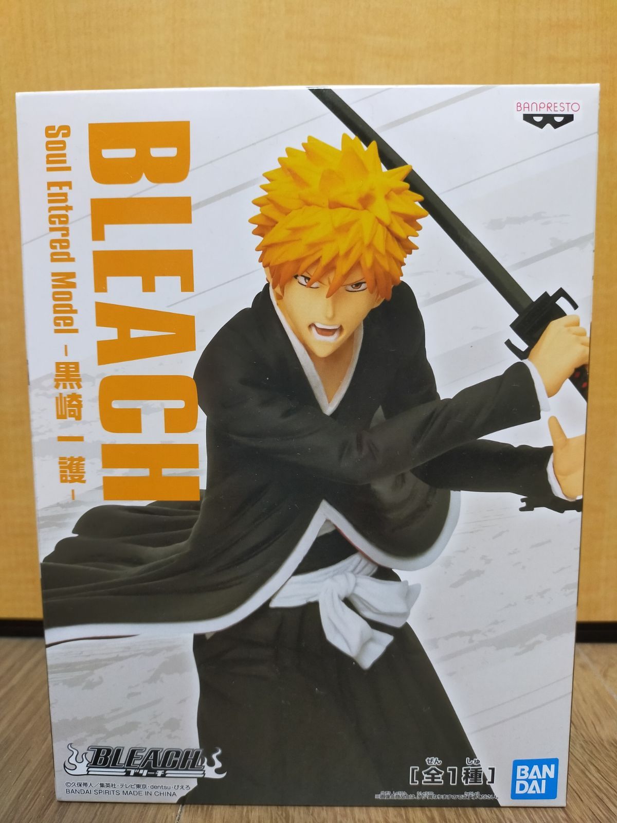 【海外公式】超希少！BLEACH 黒崎一護プレイマット BLEACH -ブリーチ- Soul Entered Model 黒崎一護 フィギュア - メルカリ