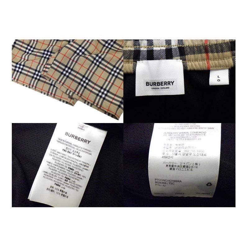 BURBERRY ショートパンツ　ノバチェック　8026469 Burberry バーバリー チェックショートパンツ BURBERRY ショートパンツ