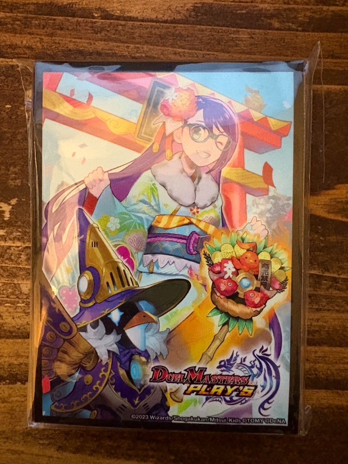新品未開封】デュエマプレイスコラボデッキ スリーブ カスミver 【公式