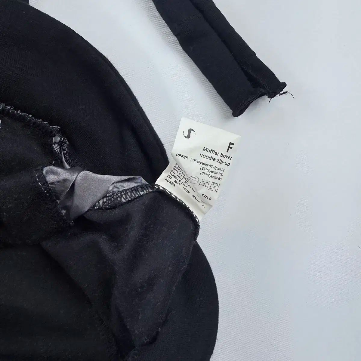  オホス OJOS マフラー ボクサー フードジップアップ パーカー トップス