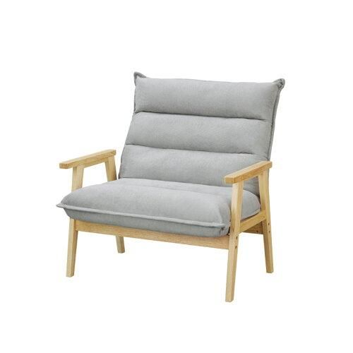 5営業日で発送 IRISOHYAMA アイリスオーヤマ 1人掛けワイドハイバックソファ LHB-1W