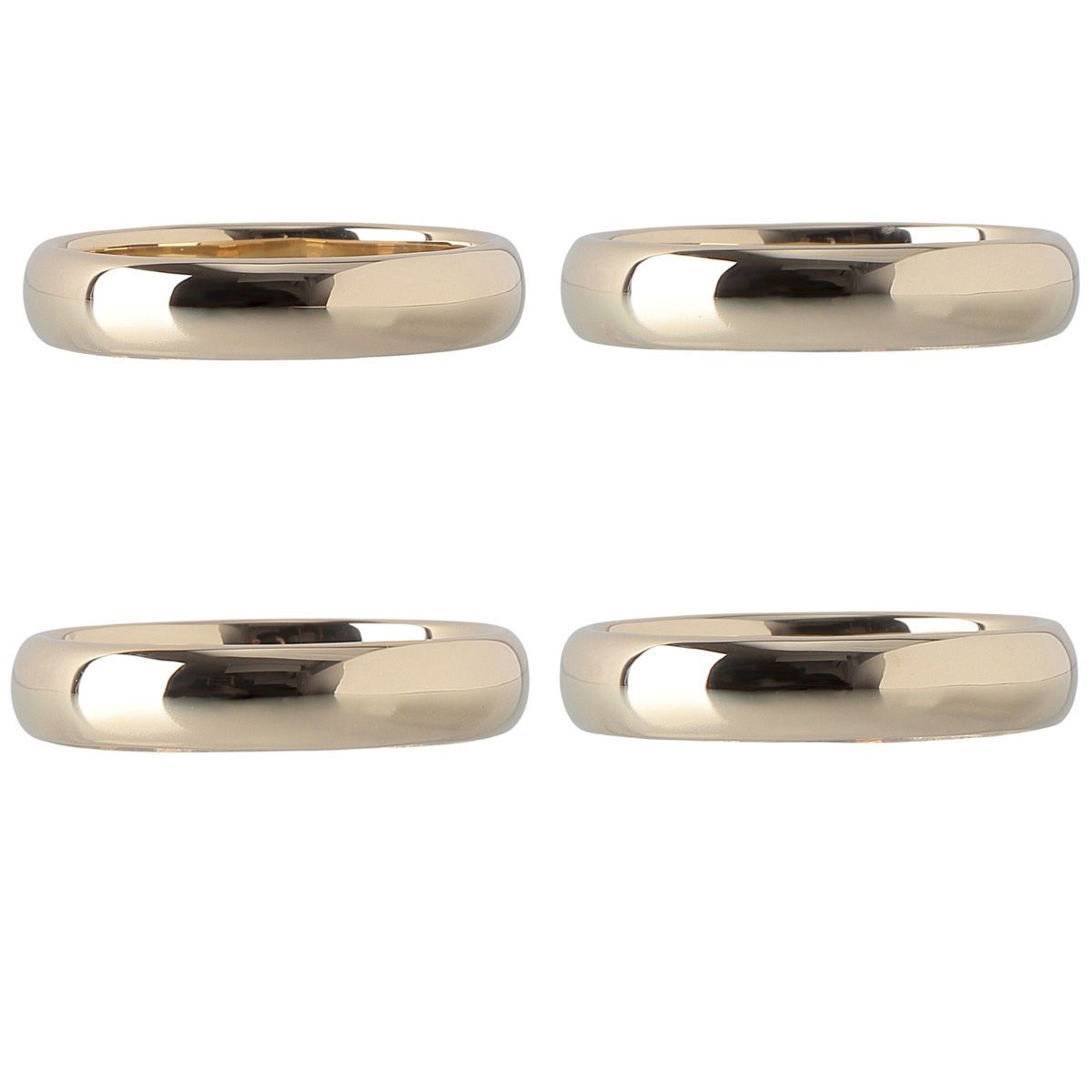 ティファニー クラシック バンド リング フォーエバー 18.5号 幅4.5 mm AU 750 YG 仕上げ済 TIFFANY 23701